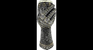 Nemesis Now Kelk Lion Heart Gauntlet Zilverkleurig