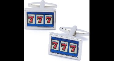 Manchetknopen - Gokkast Casino Nummers 777