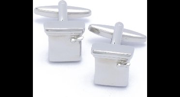 Manchetknopen - Stortbakken Toilet Zilverkleurig