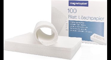Magnetoplan Vloeipapier 12296 100 stuk(s)
