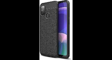 Samsung Galaxy M21 hoesje - Soft TPU Case (Zwart) - Just in Case