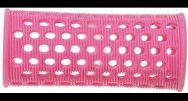 Sibel Formlockkruller roze lang + naalden roze 10st