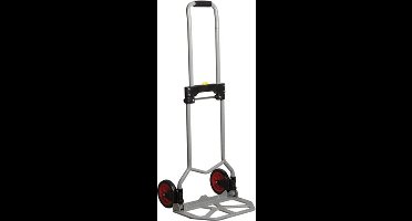 Toolland Steekwagen, opvouwbaar, staal, zilver, laadvermogen 60 kg