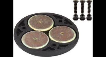 RAM Triple Magnetic Base Adapter