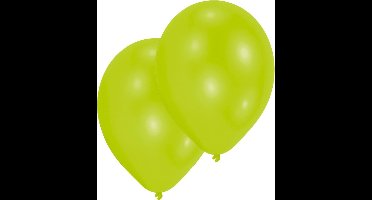 Amscan Ballonnen Lime 10 Stuks 28 Cm