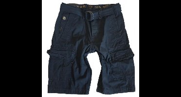 Pme legend blauw canvas short met riem Maat - W29