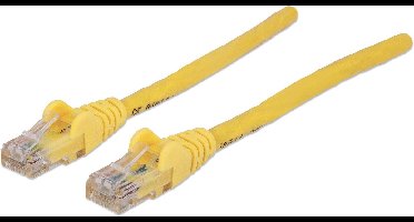 Intellinet - 350525 - netwerkkabel - 7,5 m - Cat6a - S/FTP (S-STP) - Geel