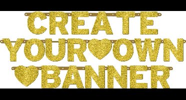 Letter Banner Wedding Decorations glitter personalizeable