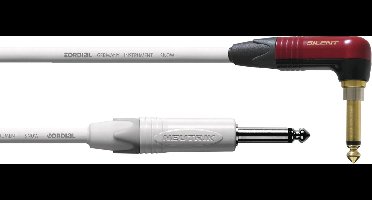 Cordial CXI 3 RP-SNOW-SILENT instrumentkabel 3 m - Instrumentenkabel