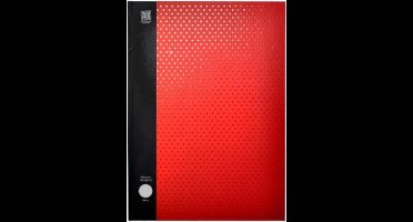 Soho Schrift College Blanco A4 Rood