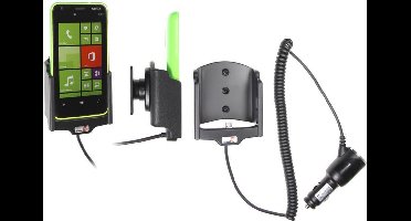 Brodit actieve houder met autolader voor Nokia Lumia 620