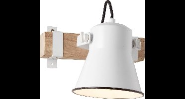 Brilliant PLOW - Wandspot - Bruin;Wit