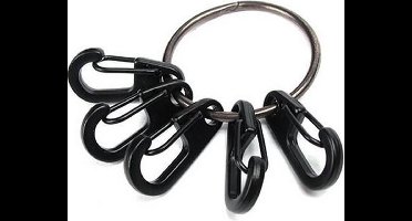 Sleutelring voor 5 sleutels - sleutelhanger