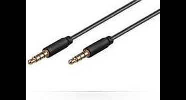 Microconnect IPOD012 audio kabel 1 m Zwart