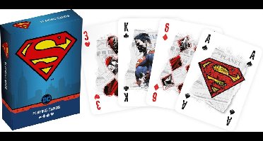 Cartamundi Speelkaarten Dc Comics Superman 8,8 Cm Karton