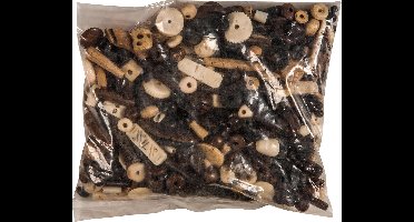 Kralen hout assorti | Ã 5 - 30 mm