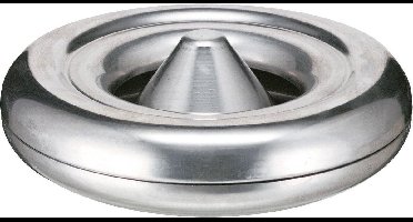 Vlamdovende tafelasbak aluminium Ø25 cm