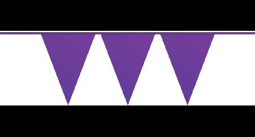 Vlaggenlijn 10mtr paars