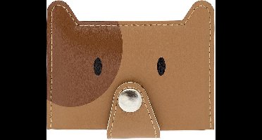 Balvi Pasjeshouder Zoo-wallet 10,3 X 9 Cm Kunstleer Bruin