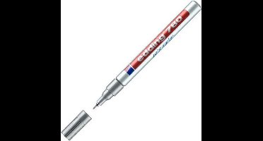 edding Lakmarker 780 0,8 mm, zilver (pak 10 stuks)