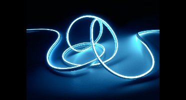 REALITY NEON Ledstrip - Wit - LED RGB 14W - Lengte 3 m - Inkortbaar - Geintegreerde dimmer - Memory functie - Afstandsbediening - RGB-kleurwisselaar
