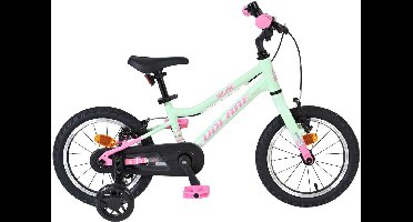 Volare Milano Kinderfiets - Meisjes - 14 inch - Mintgroen
