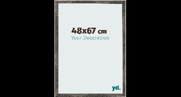Your Decoration - Fotolijst 48x67 cm - MDF - Geoxideerd Metaal - Bologna