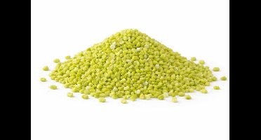 Home & Styling decoratie stenen/granulaat - 650ml - groen - hobby steentjes