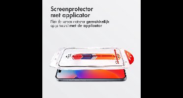 Accezz Screen Protector - Geschikt voor Apple iPhone 17 - Gehard Glas Screenprotector + Applicator - 2-pack