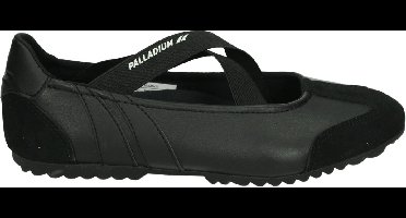 Palladium - RACER BALLERINA LTH - Ballerinaschoenen - Kleur: Zwart - Maat: 43