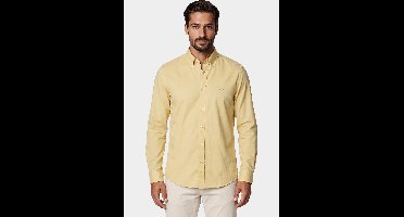 BOSS Orange Overhemd heren Geel Rickert_M 10260292 01 50519707/721