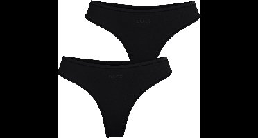 Björn Borg dames Soft Touch thong - string (2-pack) - zwart - zwart