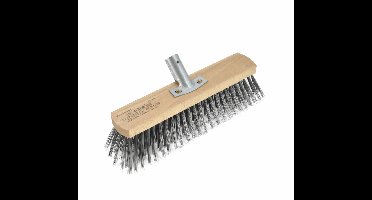 Awtools - Serie - Stijlborstel - 30cm - Beukenhout - Staalborstel