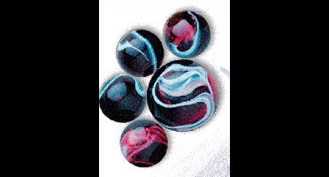 Don Juan knikkers ocean mix 20+1 - knikkers kinderspeelgoed.