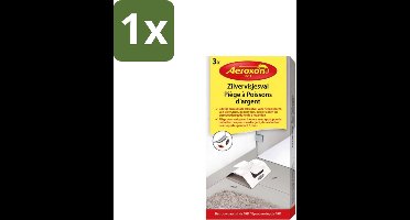 Aeroxon – Zilvervisjesval – Discreet & Effectief – 3 Vallen - 1 stuk