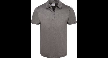 Suitable Poloshirt Silky Grijs - Maat XL - Heren - Polo shirt Heren met Korte mouw