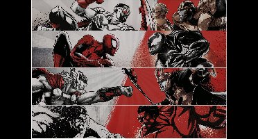 Educa puzzel Marvel VS - 1000 stukjes - legpuzzel superhelden.
