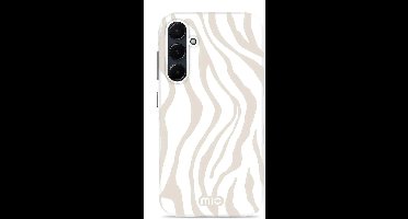 MIO MagSafe Samsung Galaxy A55 Hoesje | Hard Shell Back Cover | Geschikt voor MagSafe | Sandy Zebra