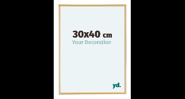 Your Decoration - Puzzellijst 75x98 cm - Goud Vintage - Puzzellijst 1500-2000 stukjes - Aluminium Fotolijst - Kent