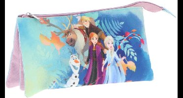 Frozen Etui - Pennenetui voor Kind - Rechthoekig - Roze - Pennenzak