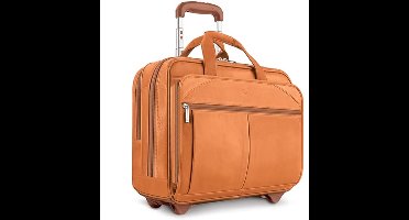 Rollende laptoptas voor 15,6-inch laptops met wielen