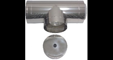 Vaillant Revisie-element DN 300/200 roestvrij staal voor rookgasafvoersysteem gevel DN 200, 0020095590