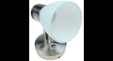 Led wandlamp 10-30V 3000K 3W dimbaar met USB-C snellader