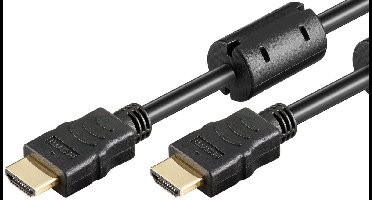 High Speed HDMI™-kabel met Ethernet (met ferrietkernen), 4K @ 60 Hz