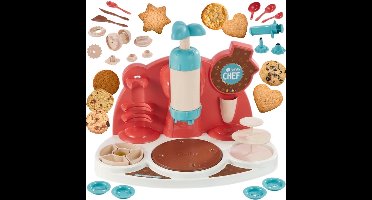 Smoby Chef koekjesfabriek speelgoedset met accessoires 25-delig.