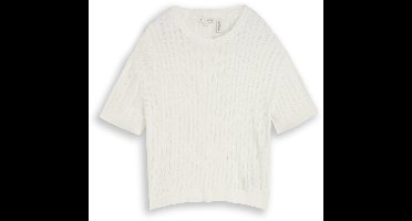 Tom Tailor - Losvallende trui - Maat L - Whisper White