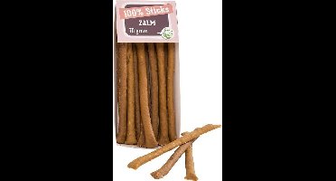 Hondensnacks vis- 100% zalmsticks-10x70 gram-Animal King-