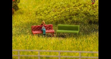 Faller - 4 Banken - modelbouwsets, hobbybouwspeelgoed voor kinderen, modelverf en accessoires
