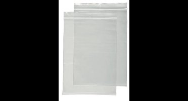 Verpakkingszak IEZZY grip 120x180mm 50mu hersluitbaar 100 stuks