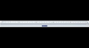 Liniaal Staedtler 563 500mm aluminium | 10 stuks